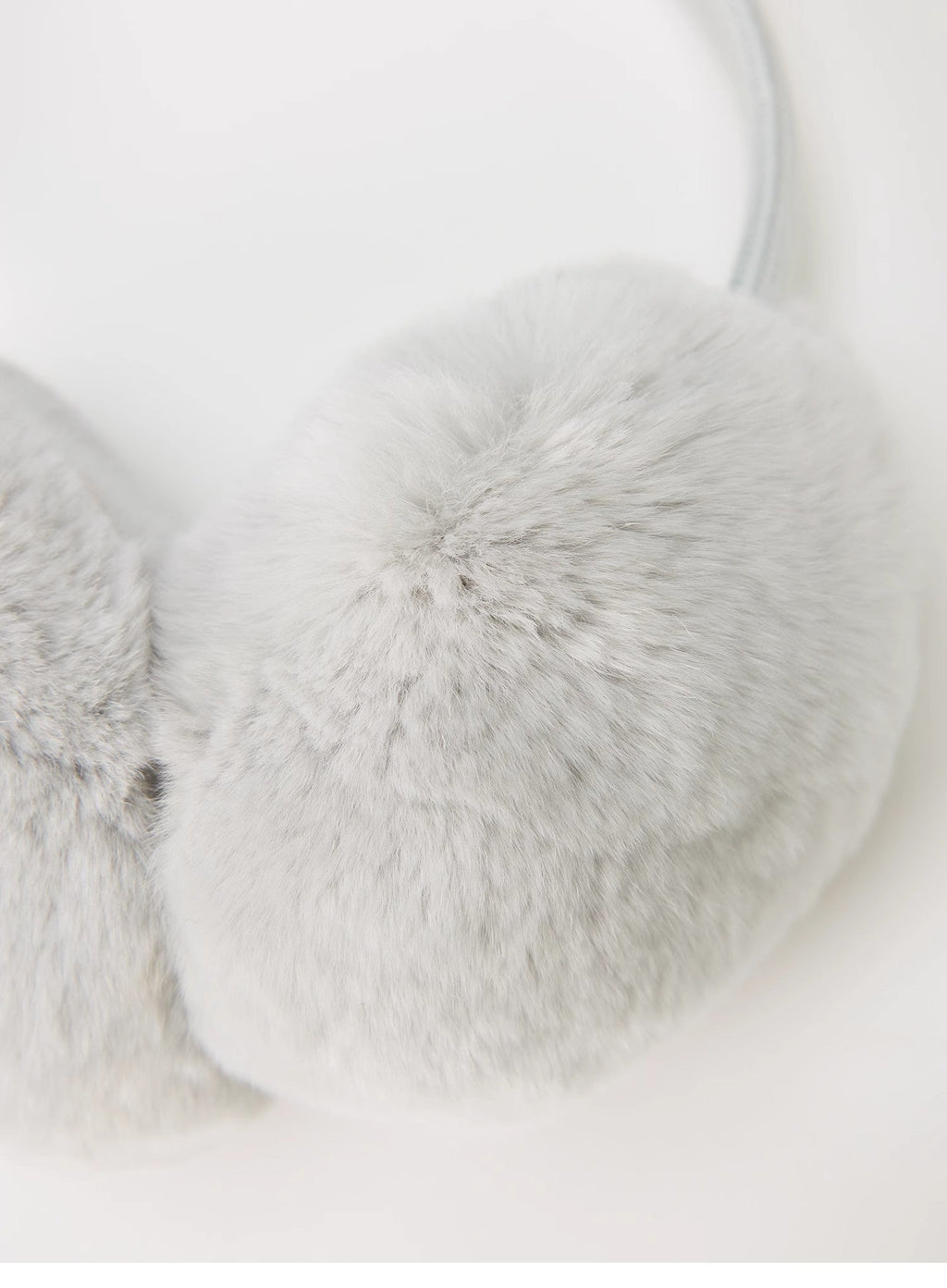 FireladyFur Women's Rabbit Fur Ear Muffs-4