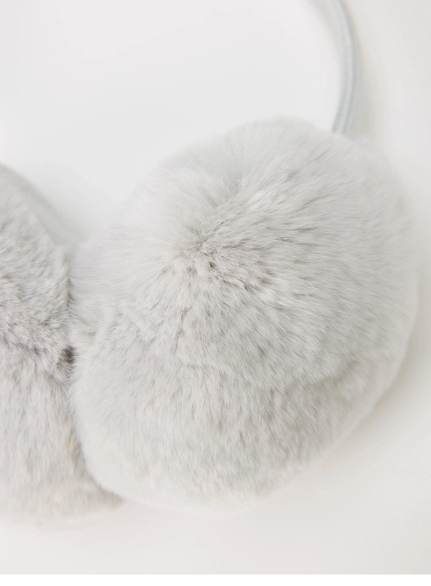 FireladyFur Women's Rabbit Fur Ear Muffs-4