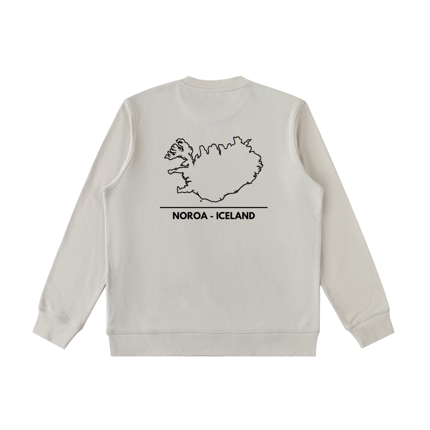 Reykjavík Coordinates Crewneck Sweatshirt
