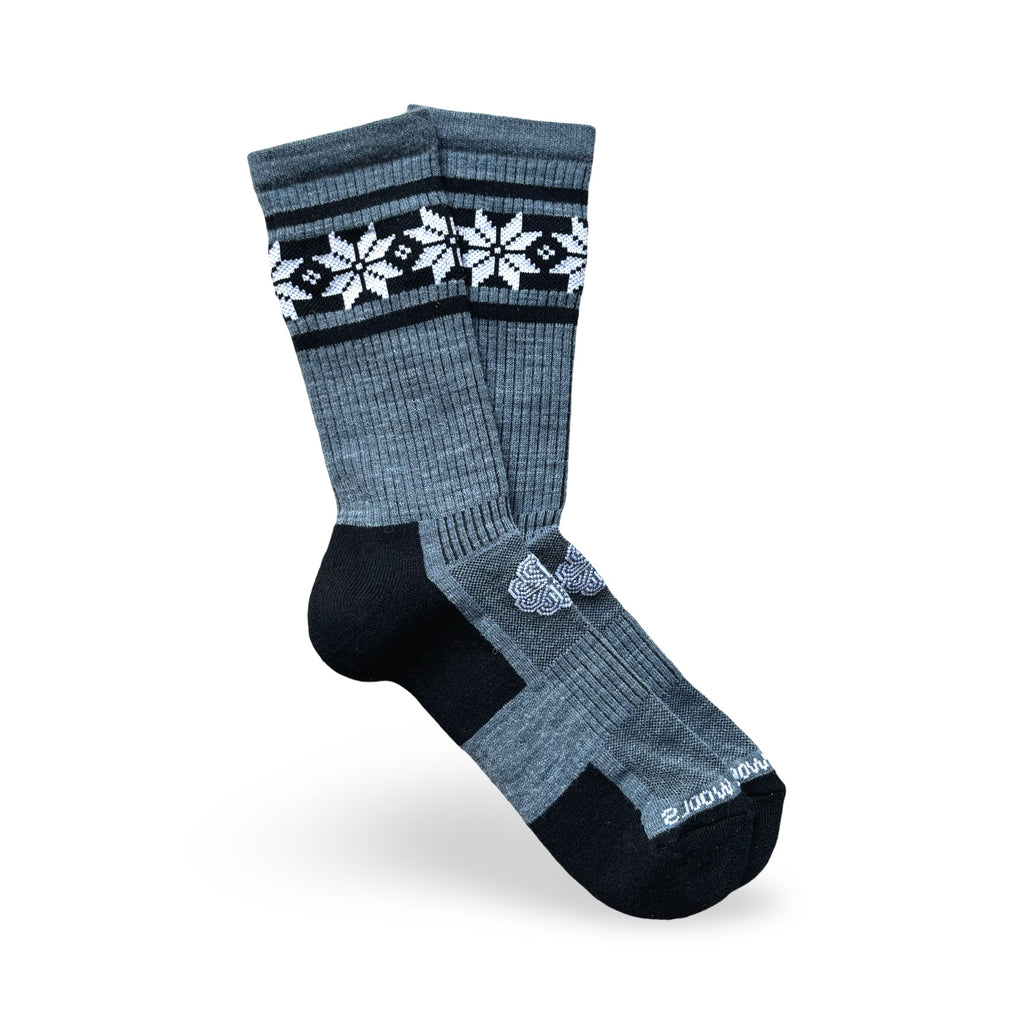 Nordic Wools HIKE™ Merino Wool Tough Socks (Denim) - Unisex-0
