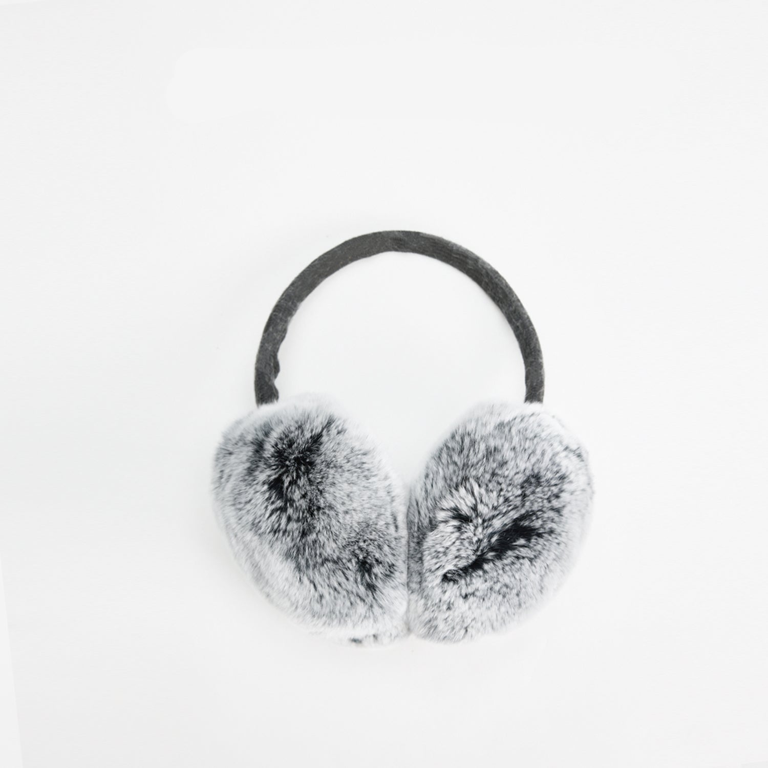FireladyFur Women's Rabbit Fur Ear Muffs-7