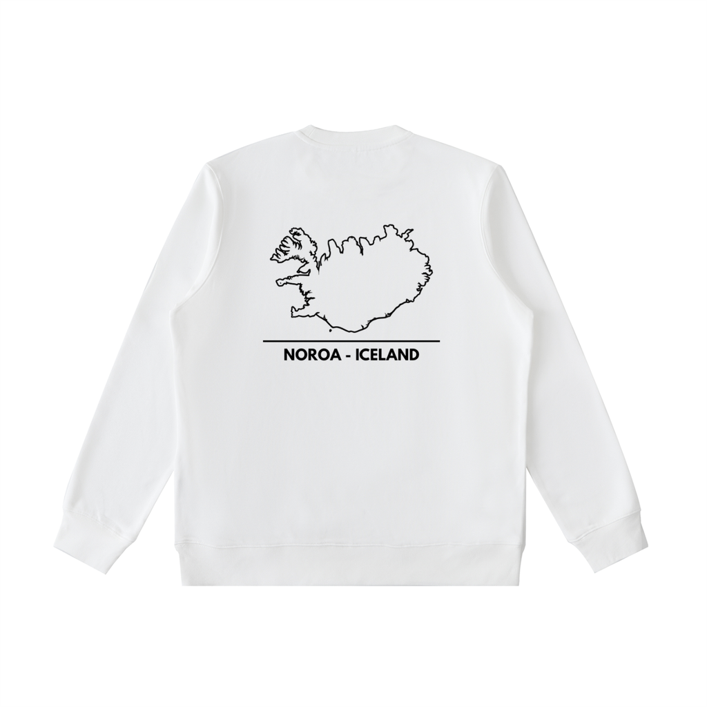Reykjavík Coordinates Crewneck Sweatshirt