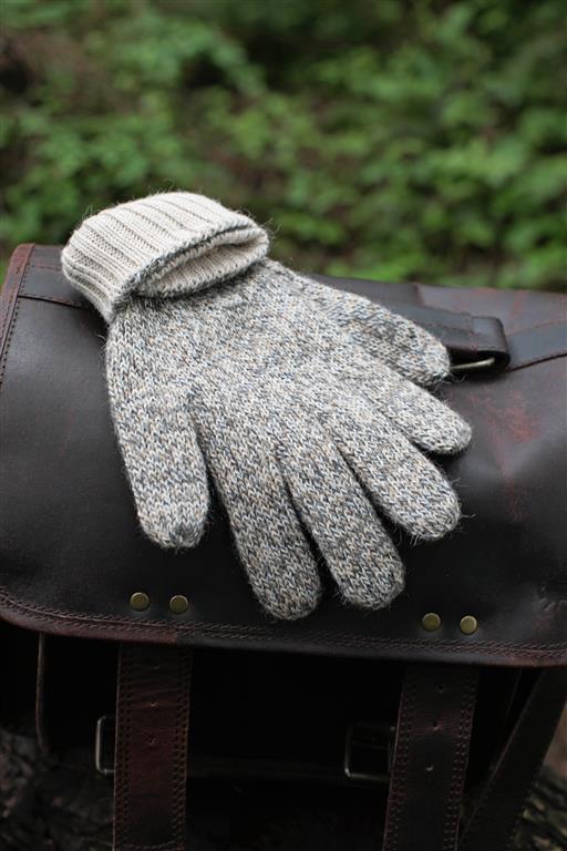 Alpaca Double-Thick Reversible Gloves